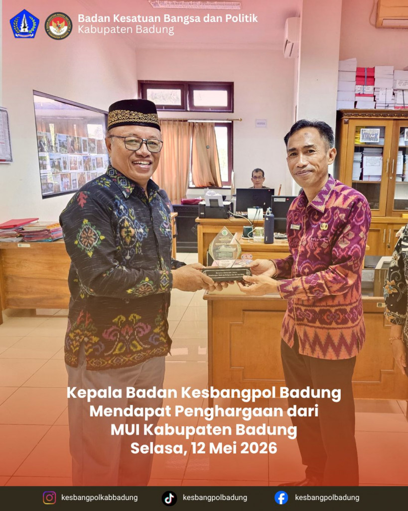 Penyerahan Penghargaan MUI Kabupaten Badung
