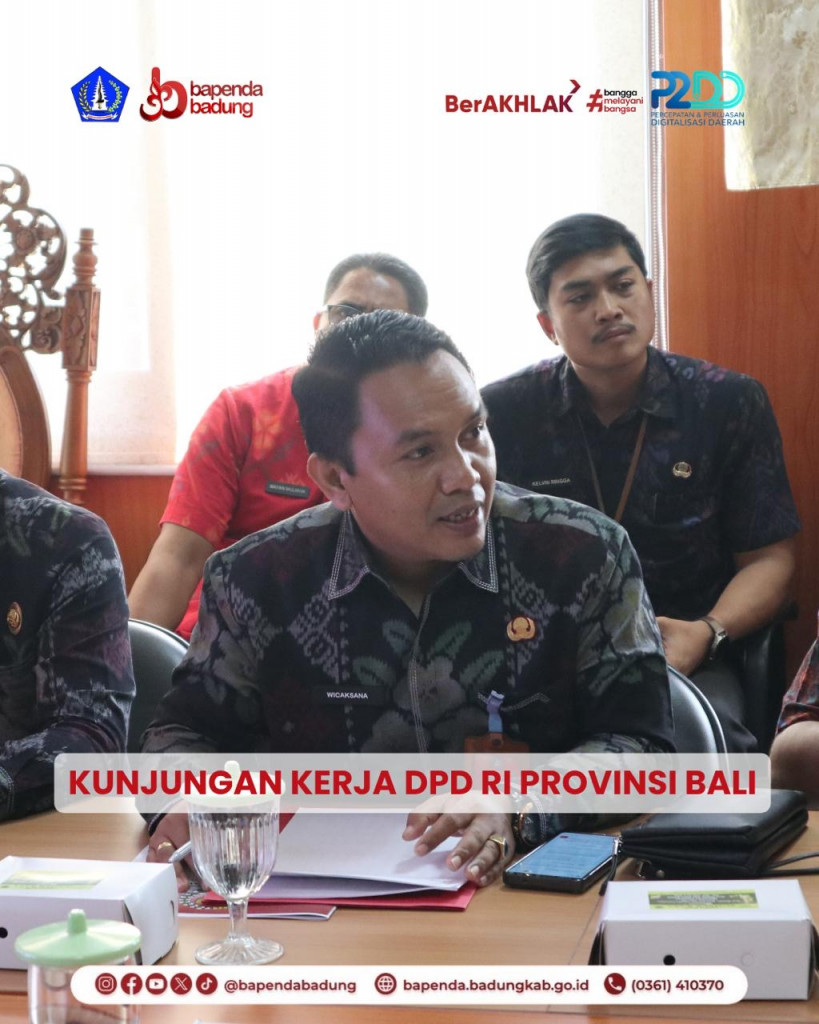 Kunjungan Kerja DPD RI Provinsi Bali