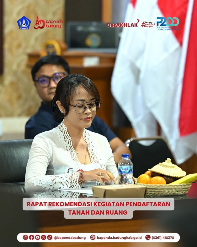 Rapat Rekomendasi Kegiatan Pendaftaran Tanah dan Ruang
