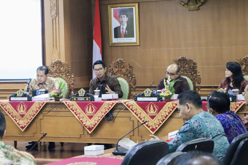 High Level Meeting Percepatan dan Perluasan Digitalisasi Daerah (P2DD) Kabupaten Badung