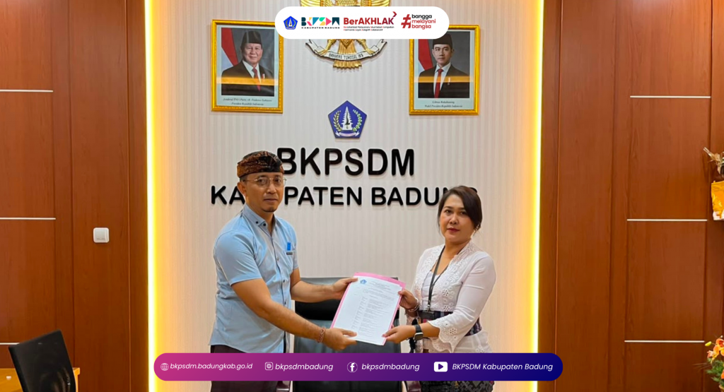 BKPSDM Badung Siapkan Data Manajemen ASN, Perkuat Tata Kelola dan Profesionalisme Aparatur