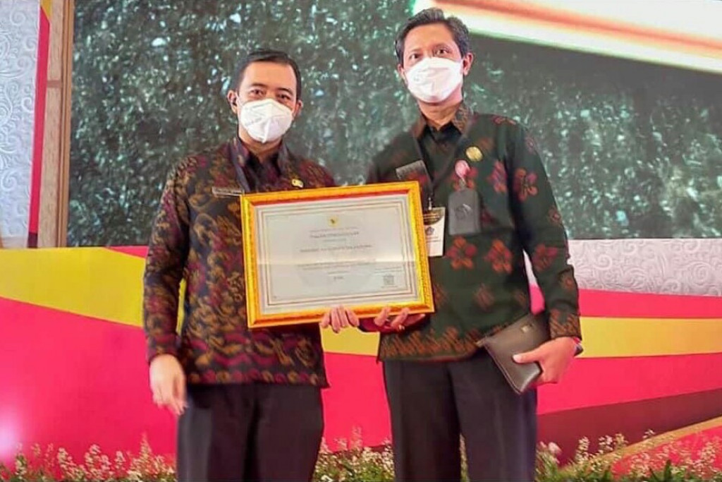 Pemerintah Kabupaten Badung Raih Anugerah Meritokrasi Kategori Baik Sukses Terapkan Sistem Merit Dalam Manajemen ASN