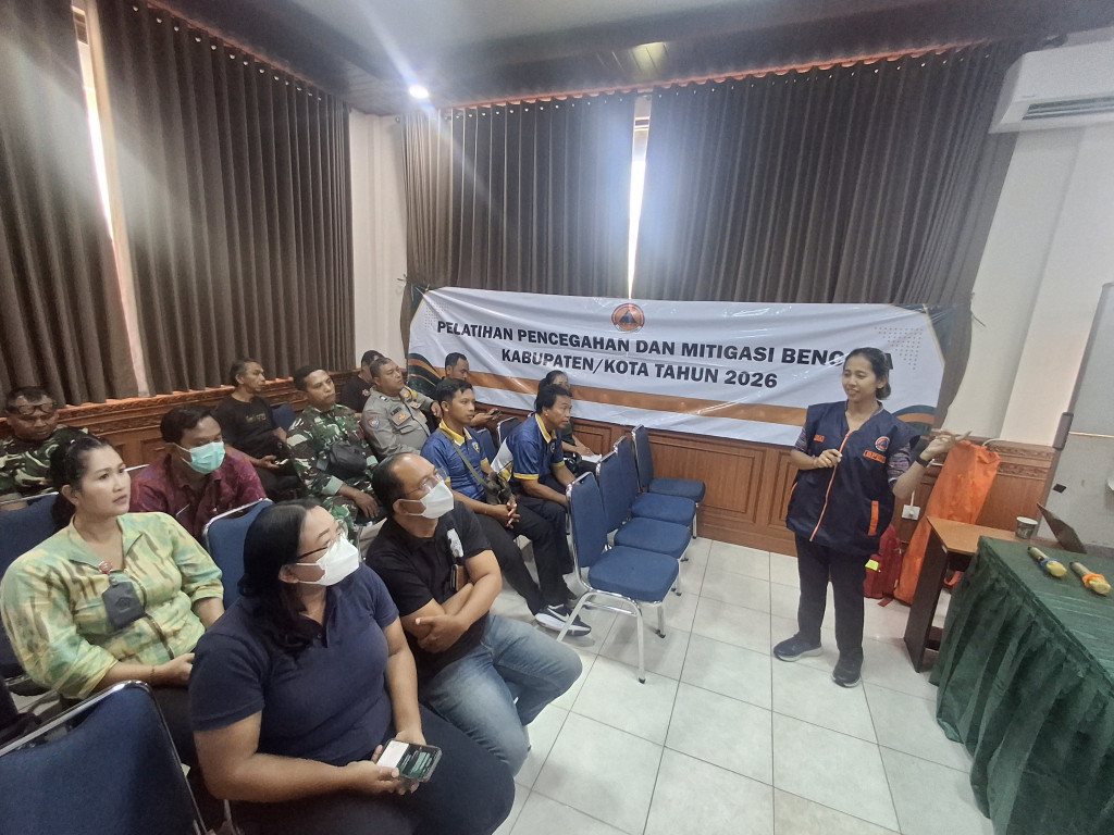 Hati ke-2 Kegiatan Pelatihan Pencegahan dan Mitigasi Bencana Kabupaten/Kota Tahun 2026 di Kelurahan Legian