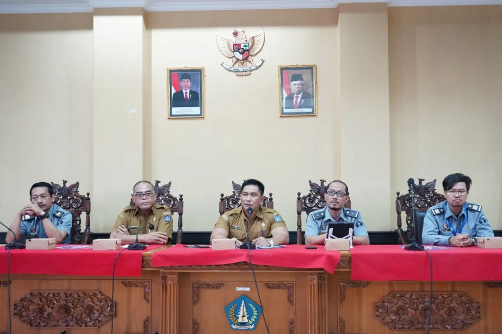 Sosialisasi Hak Kekayaan Intelektual di Kantor Camat Petang, Kabupaten Badung.