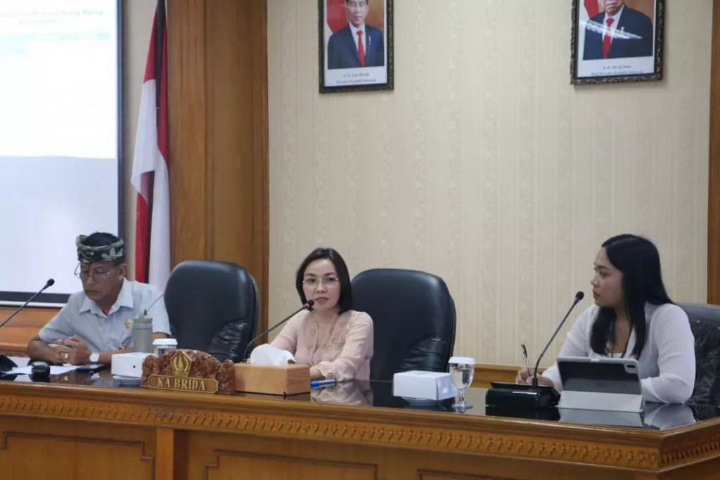 Rapat Laporan Pendahuluan Kegiatan Survei Penyusunan Indeks Pembangunan Gender di Kabupaten Badung