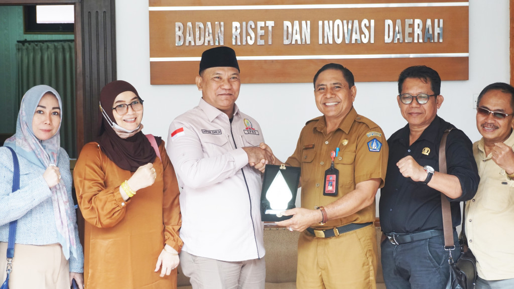 Kunjungan Kerja Tim Pansus DPRD Kabupaten Karawang ke Badan Riset dan Inovasi Daerah Kabupaten Badung
