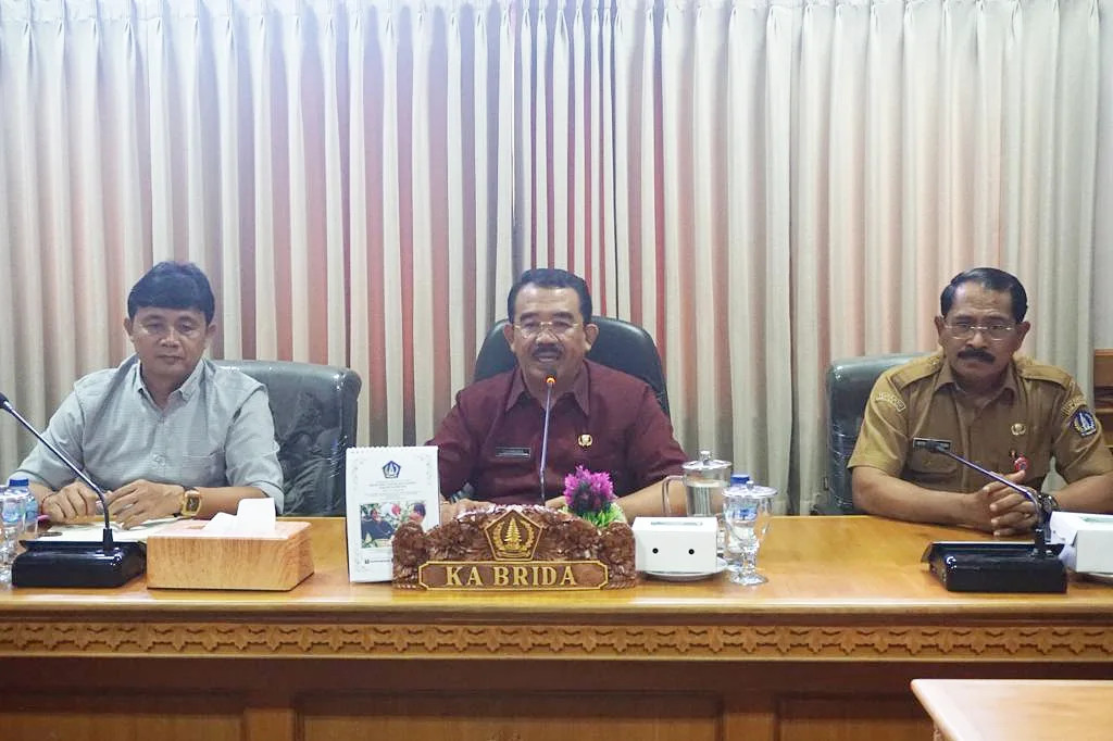 Rapat pelaksanaan monitoring dan evaluasi penyediaan dan pendistribusian beras ASN di lingkungan Pemerintah kabupaten badung