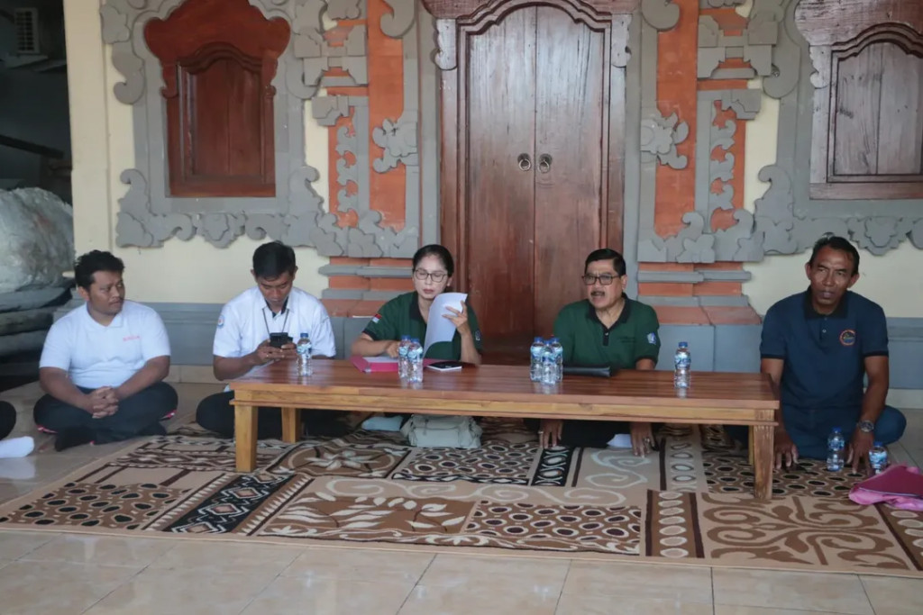 monitoring dan evaluasi KUB/Kelompok Nelayan di Balai Kelompok Nelayan Mawar Kuning II