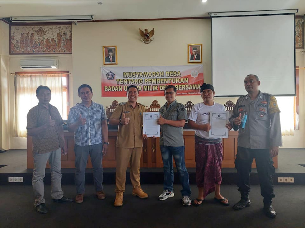 MUSYAWARAH DESA TENTANG PEMBENTUKAN BUMDESMA