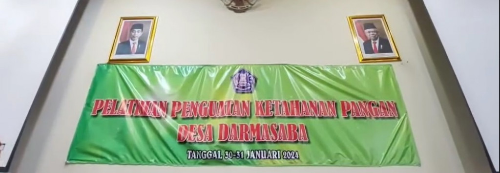 PELATIHAN PENGUATAN KETAHANAN PANGAN DESA DARMASABA