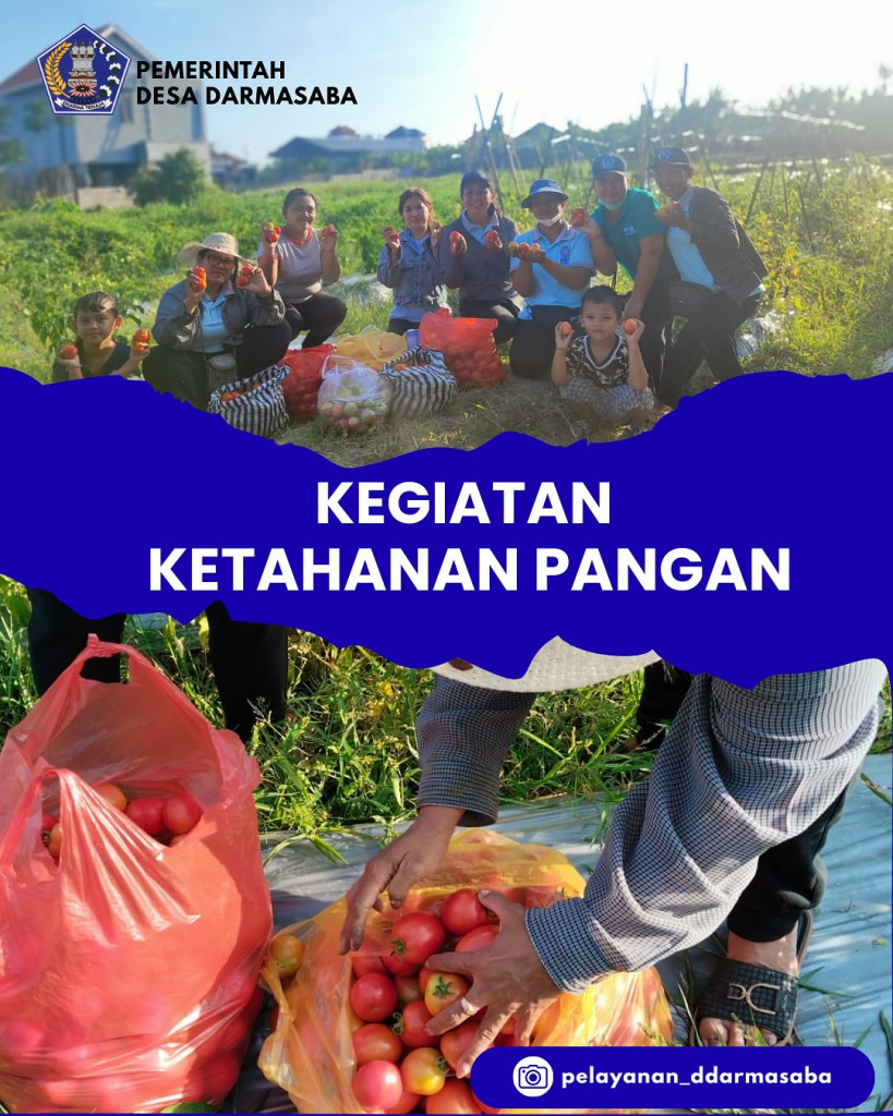Kegiatan Ketahanan Pangan "INOVASI LAHAN EMAS" bersama PKK Desa Darmasaba