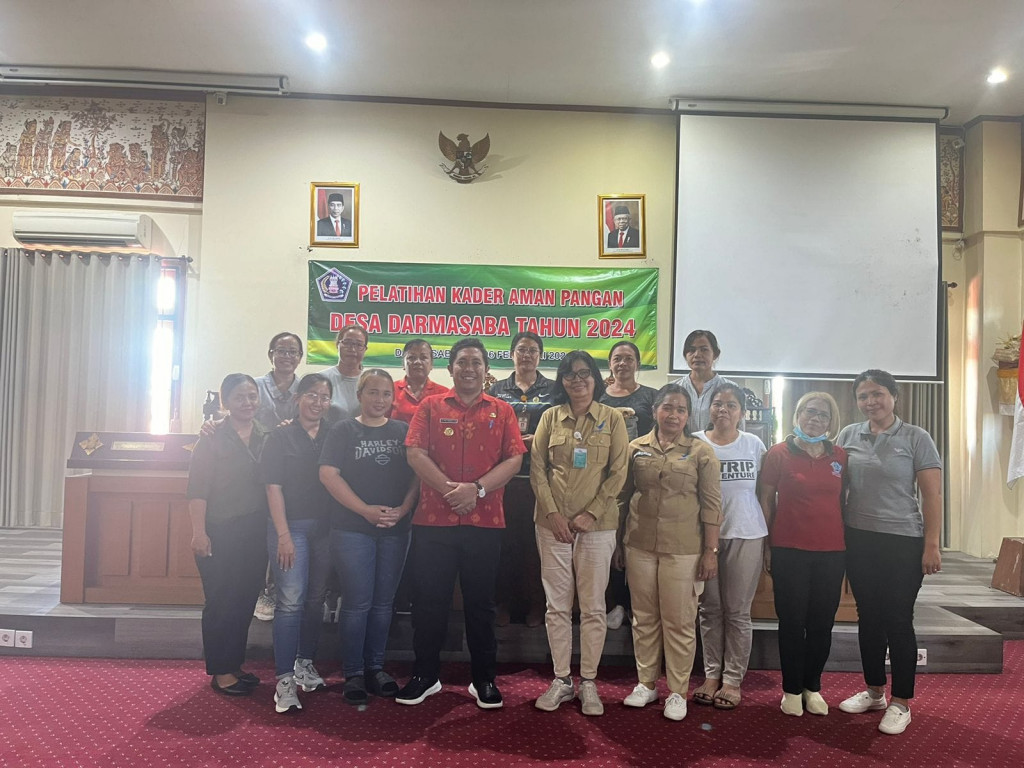 PELATIHAN KADER AMAN PANGAN  DESA DARMASABA