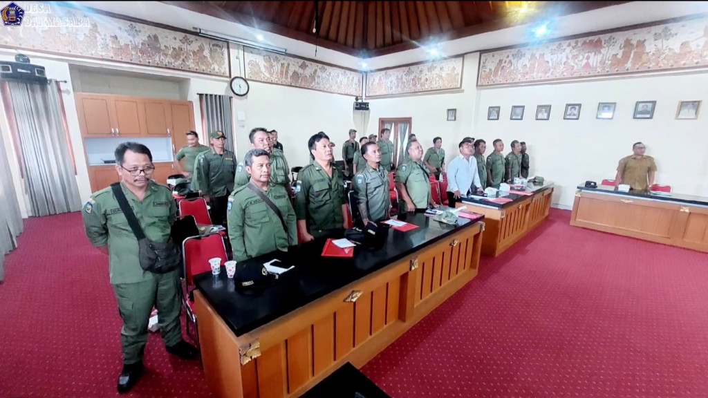 BIMTEK SATLINMAS DESA DARMASABA TAHUN 2023