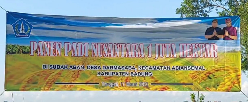 PANEN PADI NUSANTARA 1 JUTA HEKTAR