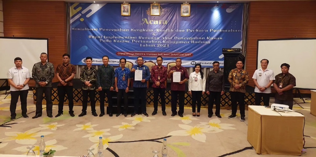 SOSIALISASI PENCEGAHAN SENGKETA, KONFLIK DAN PERKARA PERTANAHAN