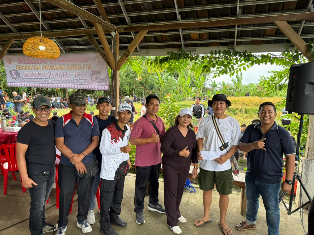 STT. Taman Remaja Banjar Telanga Gelar Lomba Mancing Air Deras di Aliran Sungai Rarangan, Perkuat Kebersamaan Warga
