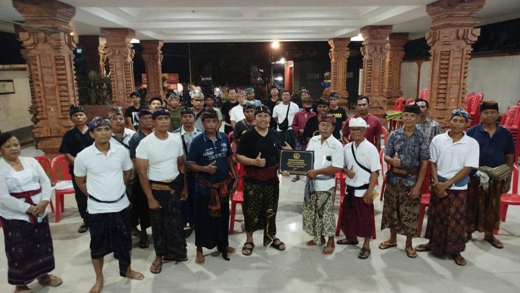 Serah Terima Taman Banjar Darmasaba