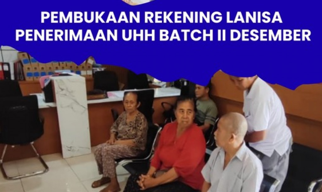 Pemerintah Desa Darmasaba Fasilitasi Layanan Perbankan bagi Lansia Penerima PUHH Batch II