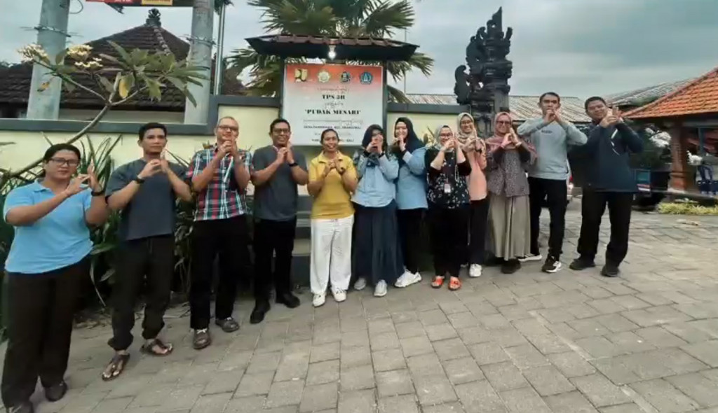 Uji Petik oleh Inspektorat Jenderal Kementerian Dalam Negeri di TPS 3R Pudak Mesari Desa Darmasaba