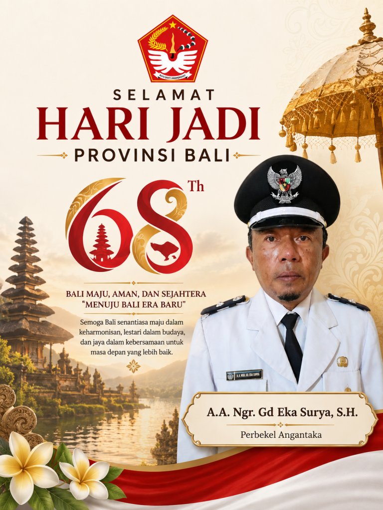 Selamat Hari Jadi Provinsi Bali