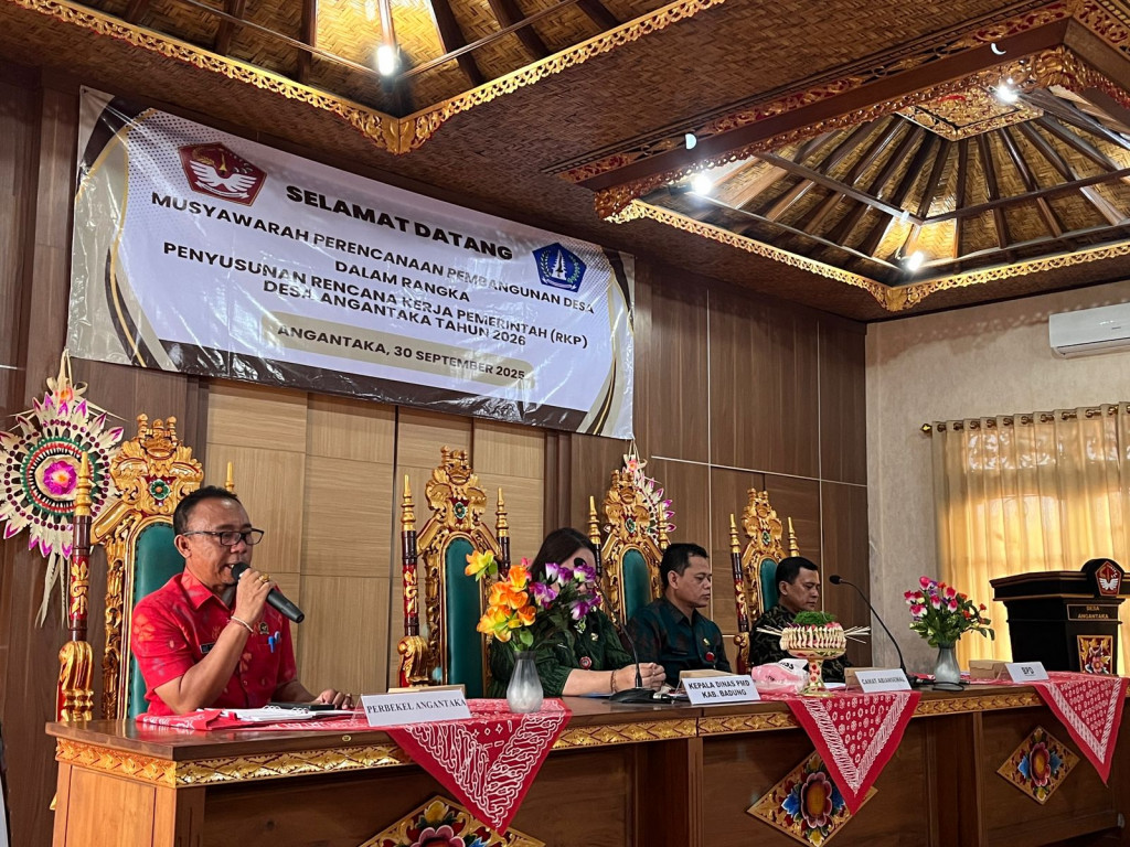 Musyawarah Perencanaan Pembangunan Desa Angantaka Tahun 2025