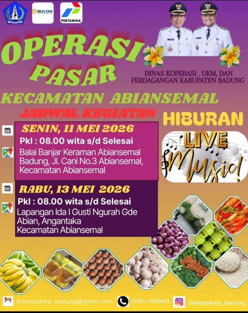 OPERASI PASAR HADIR DI DESA ANGANTAKA