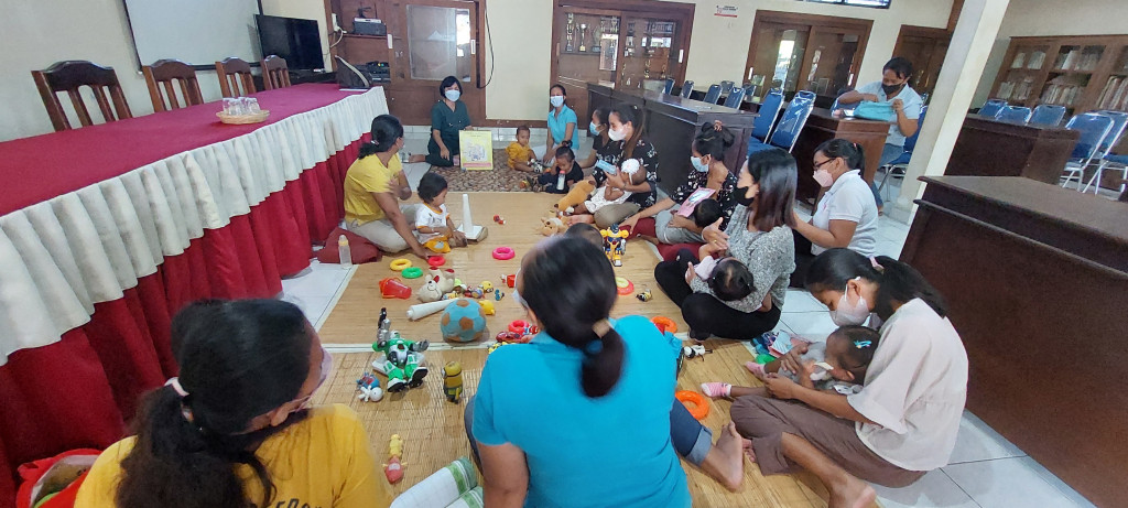 Kelas Ibu Balita 1- 2 tahun di Desa Baha