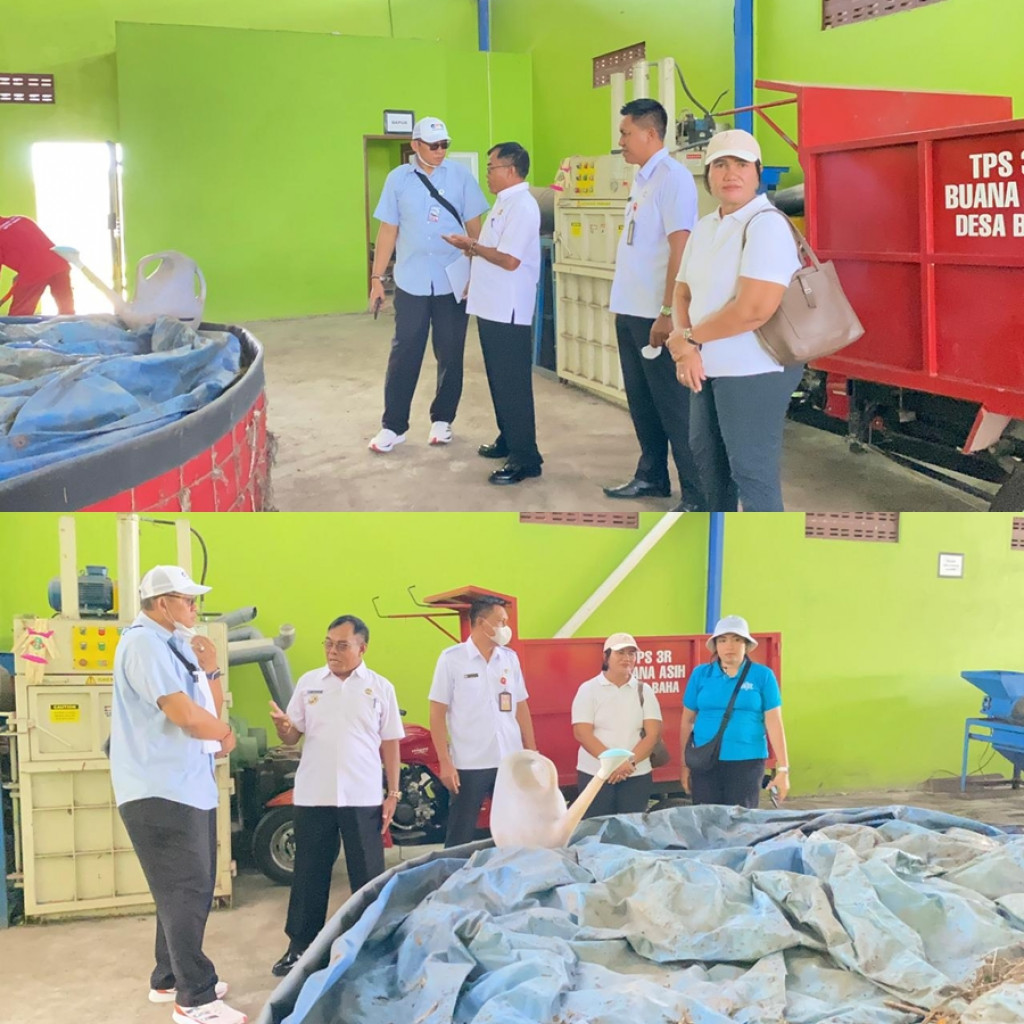 Monitoring TPS 3R  Desa Baha