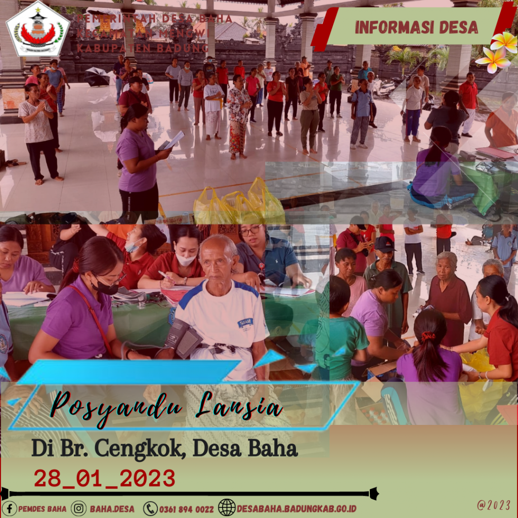 Posyandu Lansia Br. Cengkok