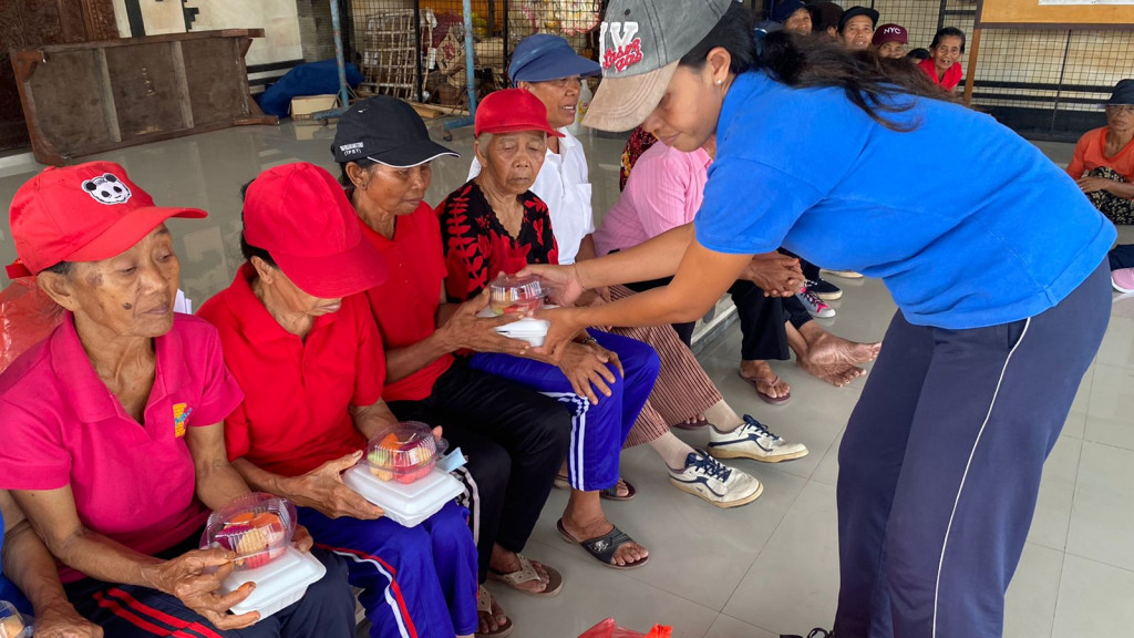 Posyandu Lansia Br. Gegaran bulan Pebruari