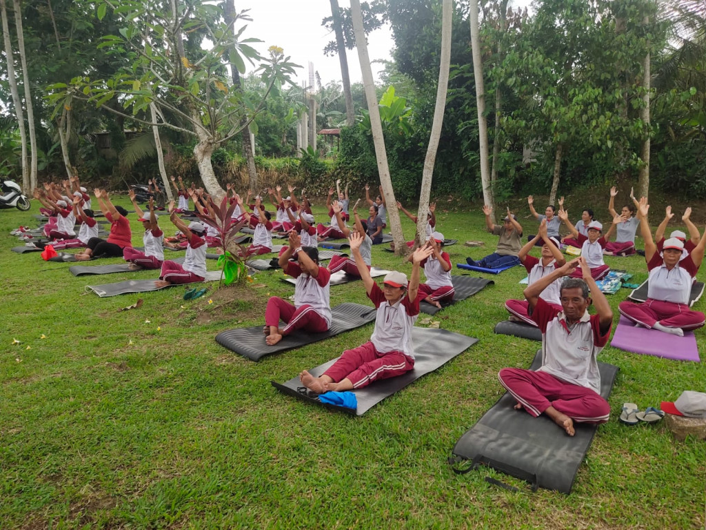 Posyandu Lansia di Br. Bedil bulan maret 2023