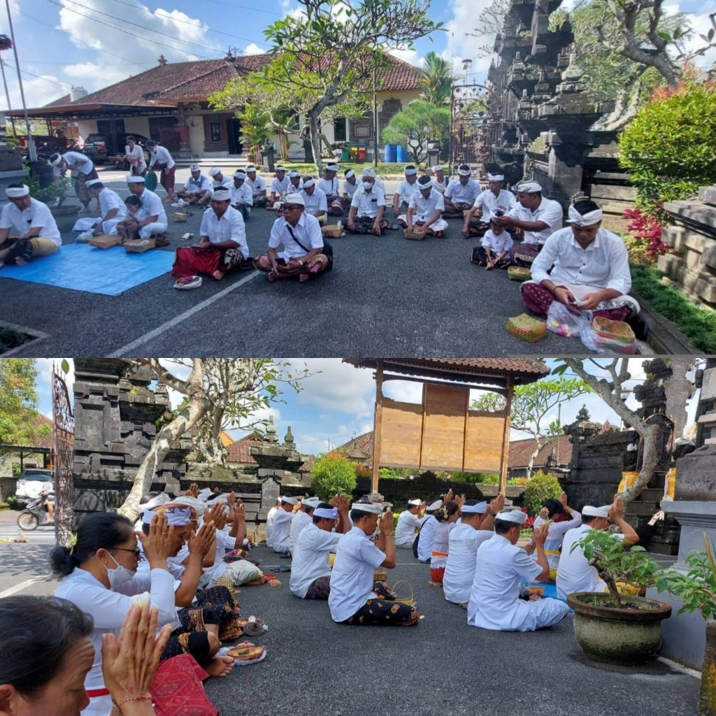 Perayaan Rahina Tumpek Landep di Desa Baha