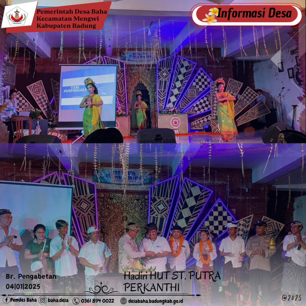 Hadiri HUT ST. Putra Perkanthi Br. Pengabetan