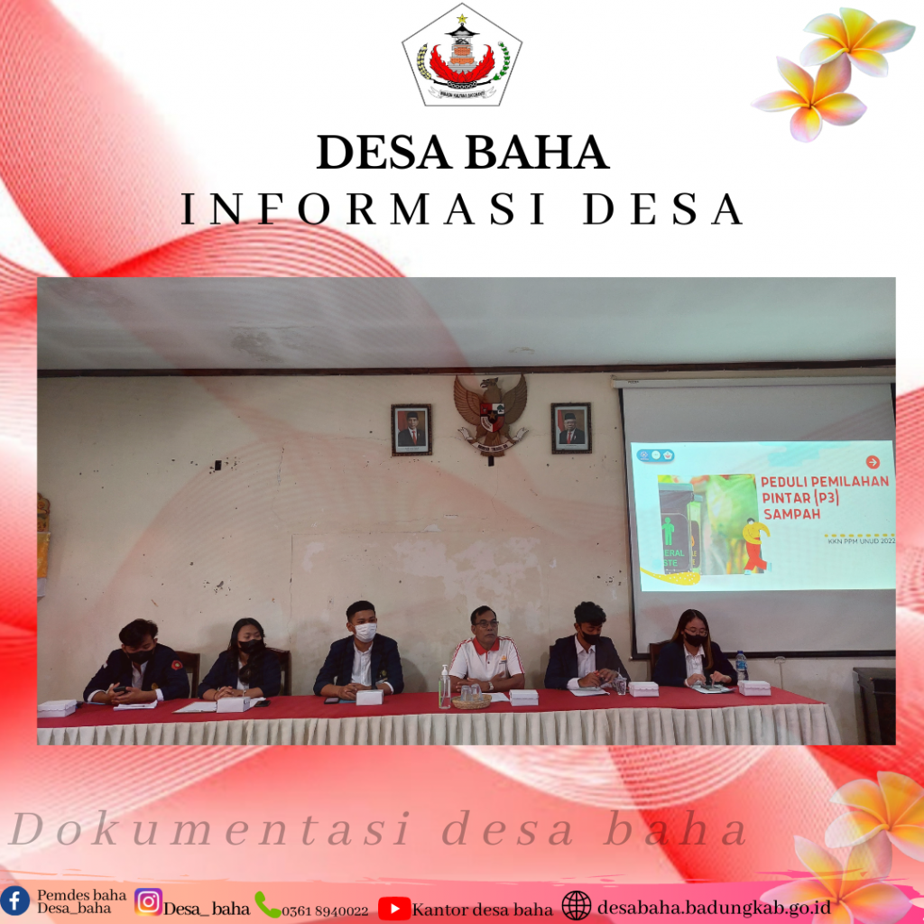 Peduli Pemilahan Pintar Sampah di Desa Baha