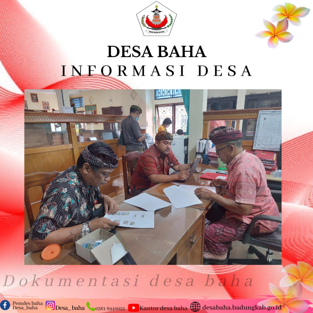 Pembinaan Administrasi di Desa Baha