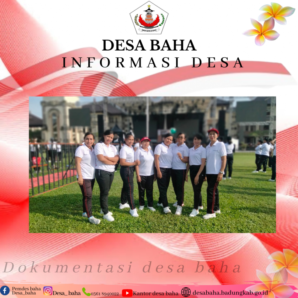 Senam Garbasari HUT Mangupura ke 13 th.