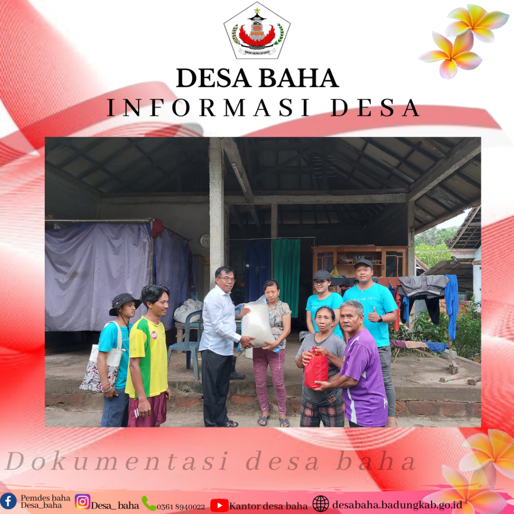 Pendistribusian Bantuan Sembako Disabilitas