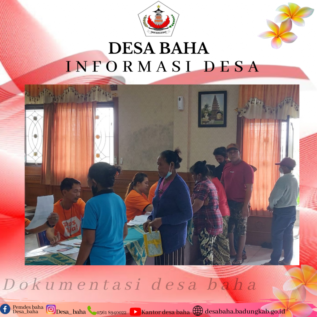 PT. POS INDONESIA menyalurkan Bantuan BBM Sembako PKH