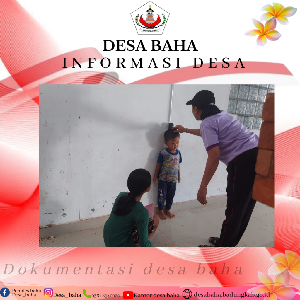 Posyandu Balita bulan Desember di Br. Pengabetan