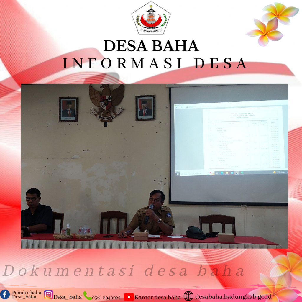 Rapat Koordinasi tentang Rancangan APBDes Tahun 2023