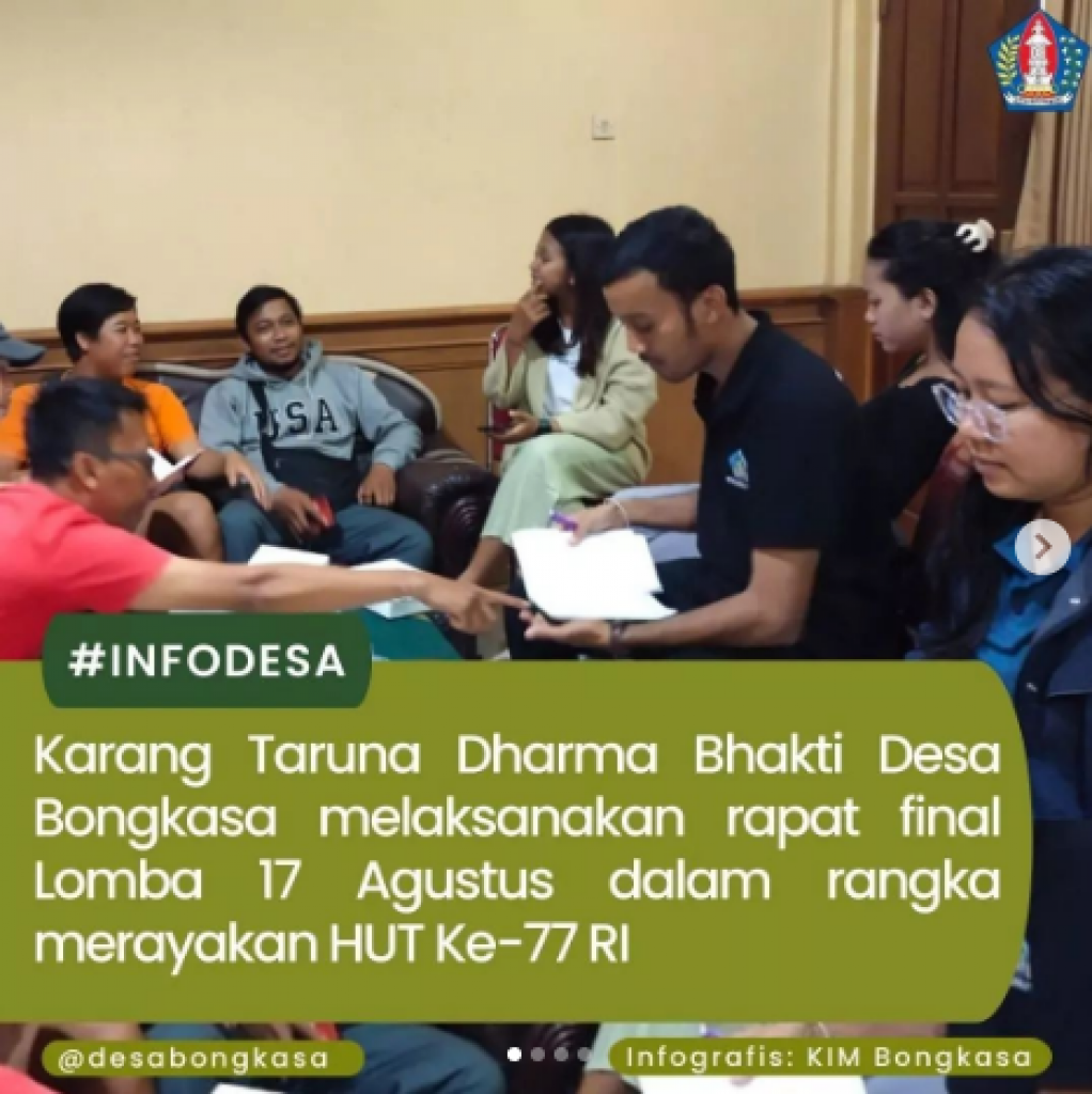 Karang Taruna Dharma Bhakti Menggelar Rapat Final Perayaan 17 Agustus
