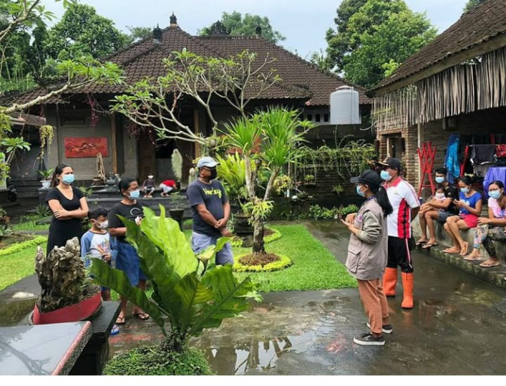Aksi Nyata Pemerintahan Desa Bongkasa Atasi Penyebaran Virus Covid-19