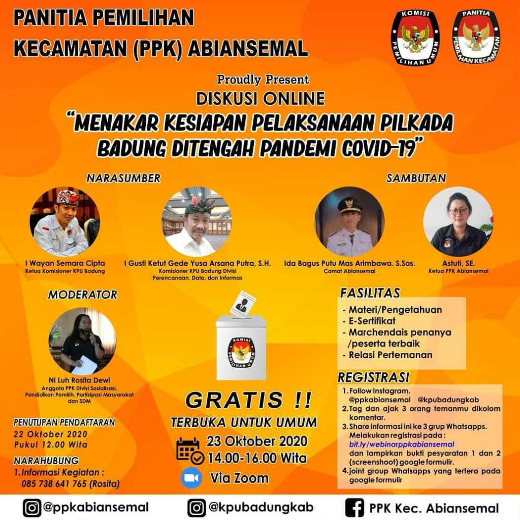 PANITIA PEMILIHAN KECAMATAN (PPK) ABIANSEMAL