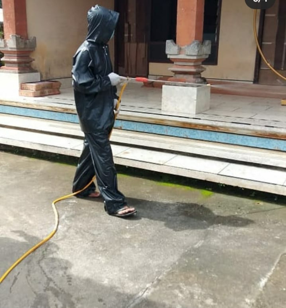 Gerak Cepat Relawan Covid-19 Desa Bongkasa