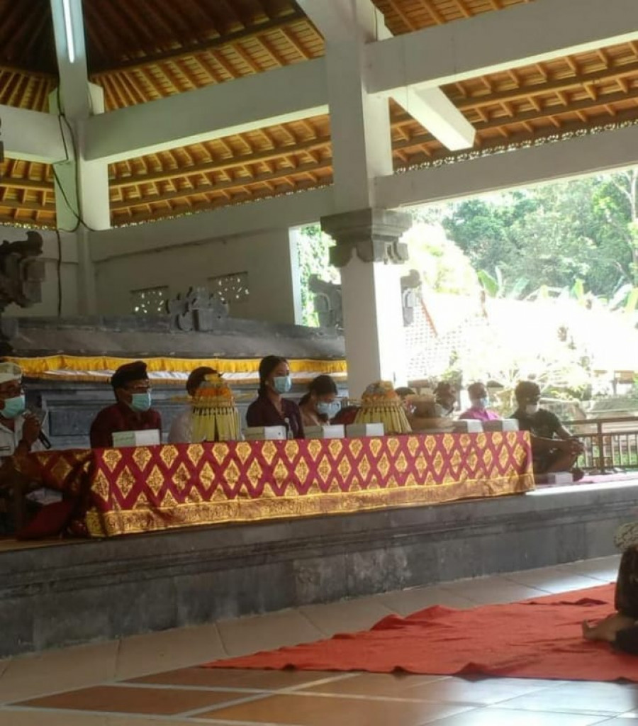 Kegiatan Bulan Bahasa Bali  Desa Bongkasa "Wana Kerthi: Sabdaning Taru Mahottama"