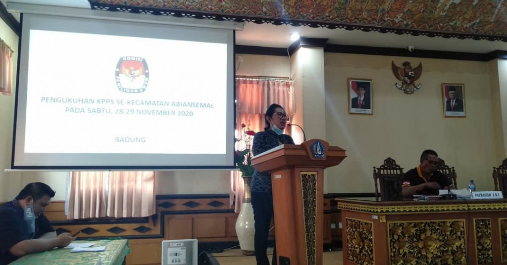 Pengukuhan KPPS dan Bimtek