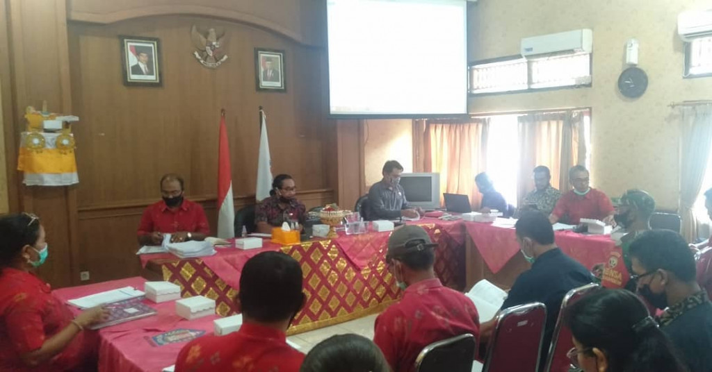 Rapat Pembahasan Rancangan APBDES 2021