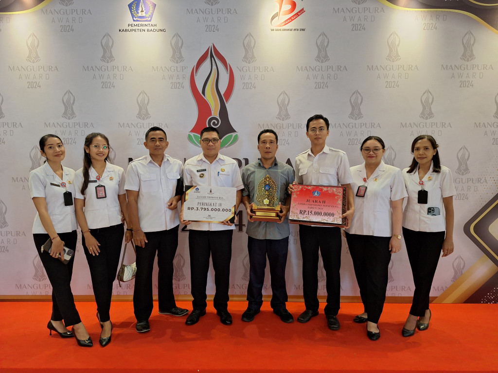 Desa Bongkasa Pertiwi Raih Peringkat 4 Mangupura Award Tahun 2024