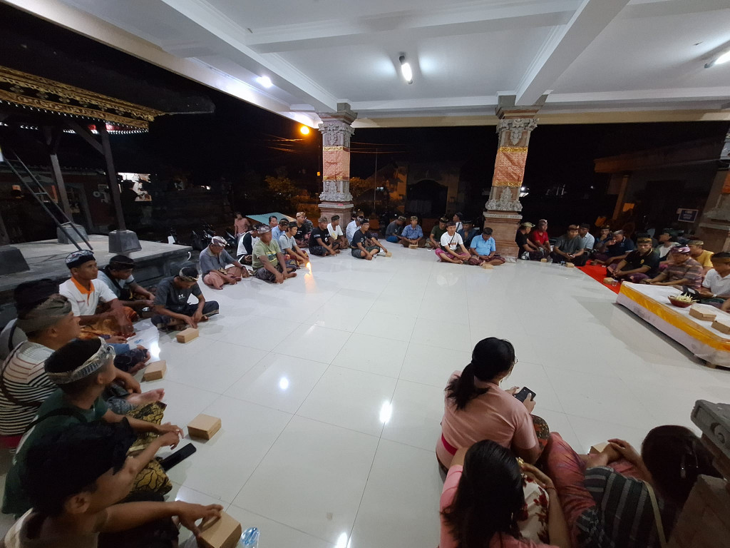 Musyawarah Dusun Br. Karang Dalem I, Desa Bongkasa Pertiwi,