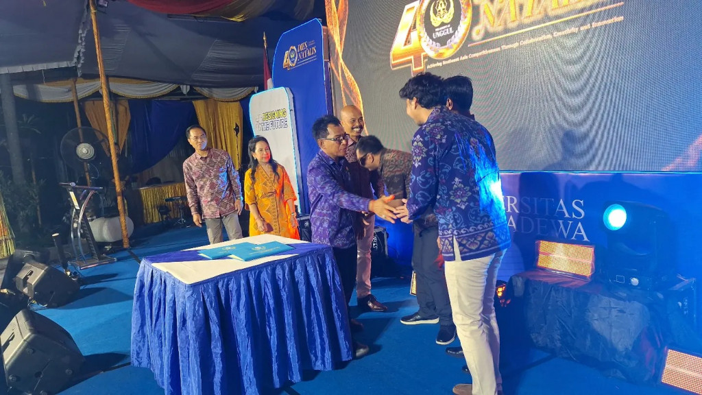 Kerjasama Desa Bongkasa Pertiwi dengan Universitas Warmadewa